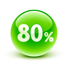 icône 80% / 80% icon