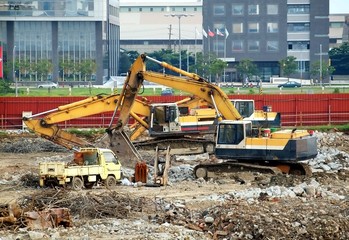 Large Construction Site