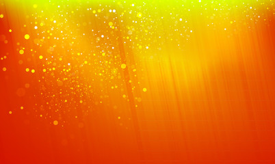 Orange light background