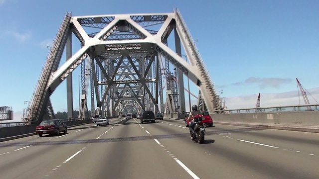 circulation sur le pont