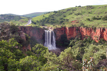 The Elands River Waterfall at Waterval Boven