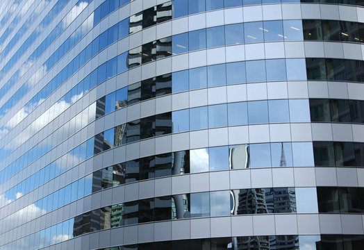 Reflextion on High building