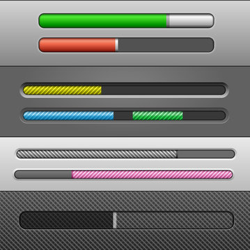 Vector Slider Bars #2