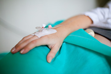 Birthroom at hospital with equipment