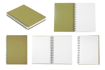 brown notebook collection