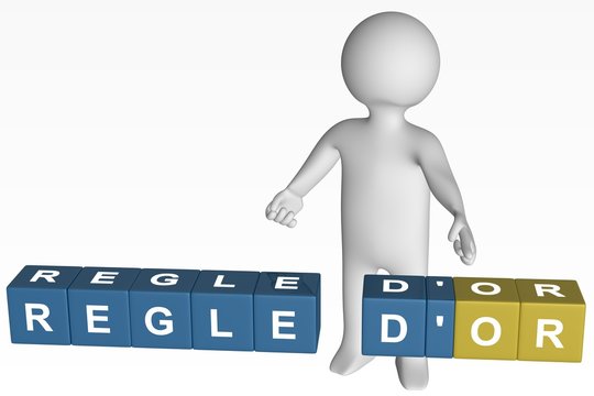 Cubes - 413 - R&egrave;gle d'Or
