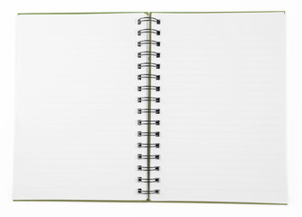 blank brown notebook