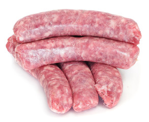 pork meat sausages