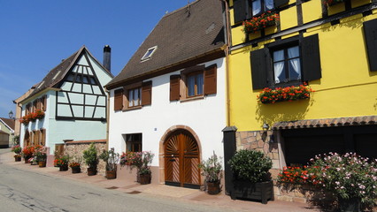 Le village viticole d'Itterswiller (Bas-Rhin, Alsace)