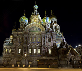 Fototapeta na wymiar Kościół na Krwi - Sankt Petersburg