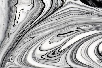 Mix of a white and black paint.