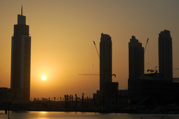 Dubai evening