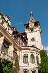 Beautiful architecture of royal castle