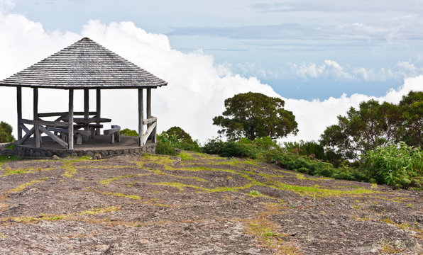 kiosque pique-nique, &icirc;le de la R&eacute;union