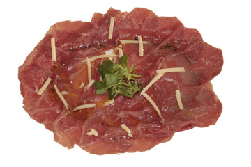 carpaccio de boeuf