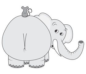 Elephant and mouse