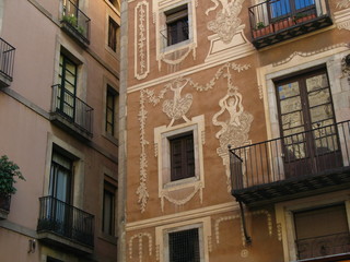 Fototapeta na wymiar Stary Barcelona