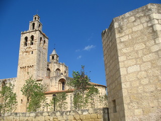 Fototapeta na wymiar Monasterio de Sant Cugat del Vallés, Barcelona