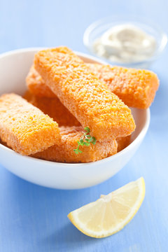 gefrorene Fischst&auml;bchen
