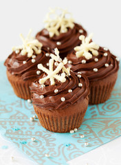 Christmas cupcake