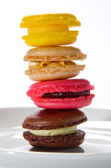 Colorful macaroons