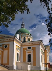 Fototapeta na wymiar Cathedral of Zaraisk city