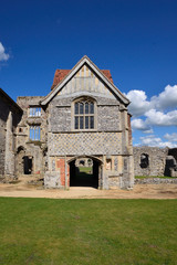Fototapeta na wymiar Castle Acre Priory - dom opata