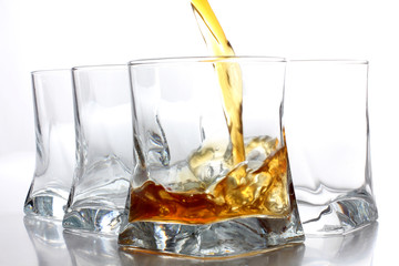 Cups of whiskey