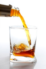 Stream of whiskey