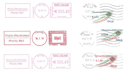 italian postmarks