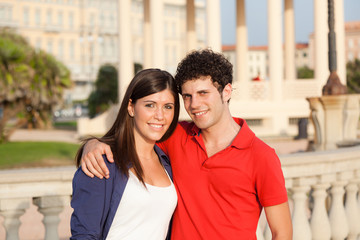 Fototapeta premium Happy Young Couple