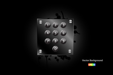 Keypad Vector