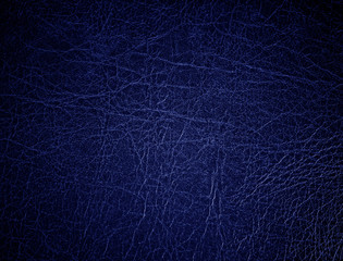 Blue leather surface