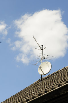 Fernsehantenne Satelittensch&uuml;ssel