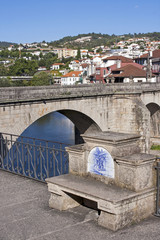 Naklejka premium Stone seat in Amarante
