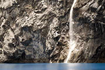 Waterfall in Laguna 69