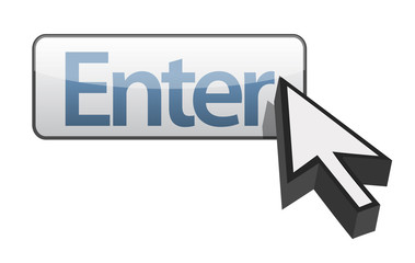Enter button and arrow cursor