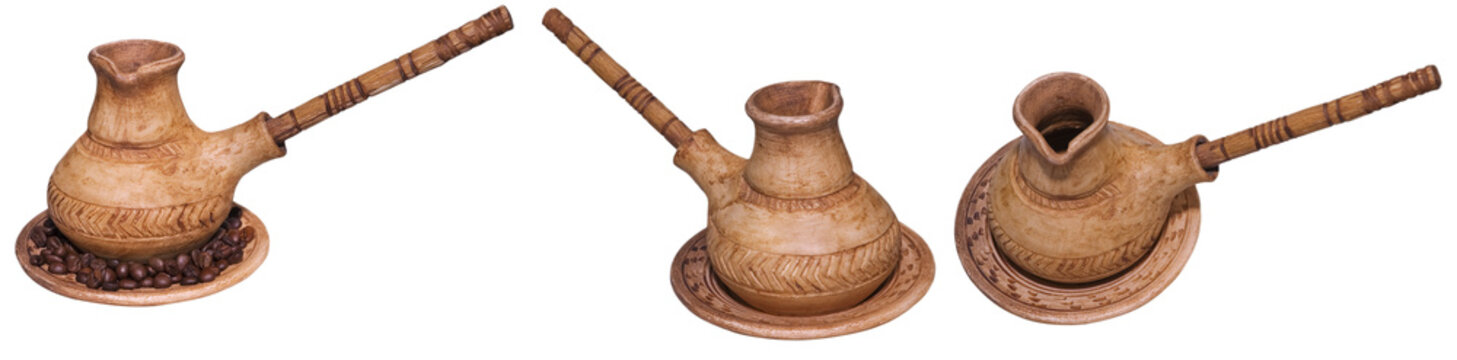 ibrik on a plate