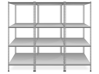 Empty bookshelves © Vadym Tynenko