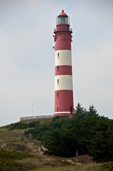 Fototapeta na wymiar Amrum lighthouse