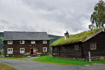 Fototapeta na wymiar Valdres Folk Museum - Norway