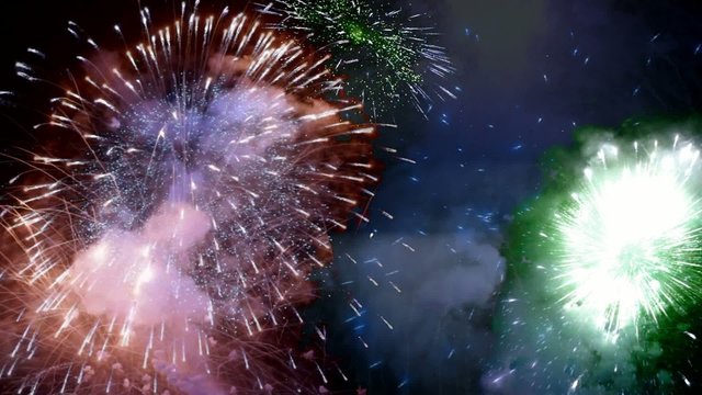 Festeggiamenti spettacolo fireworks