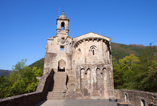 Beautiful monastery in Spain