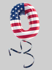 Balloon usa font