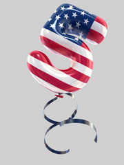Balloon usa font