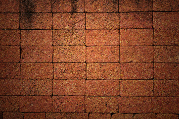 Naklejka premium Laterite stone wall