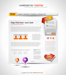 HighTech Website - Elegant Design