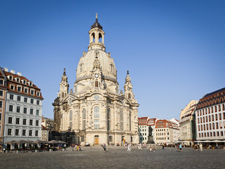 Frauenkirche Dresden - obrazy, fototapety, plakaty