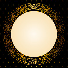 Luxury vintage background from flowers