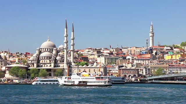 Eminonu Harbor, Istanbul, Turkey